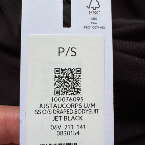 Dynamite Draped One Shoulder Bodysuit size S - Picture 8 of 8